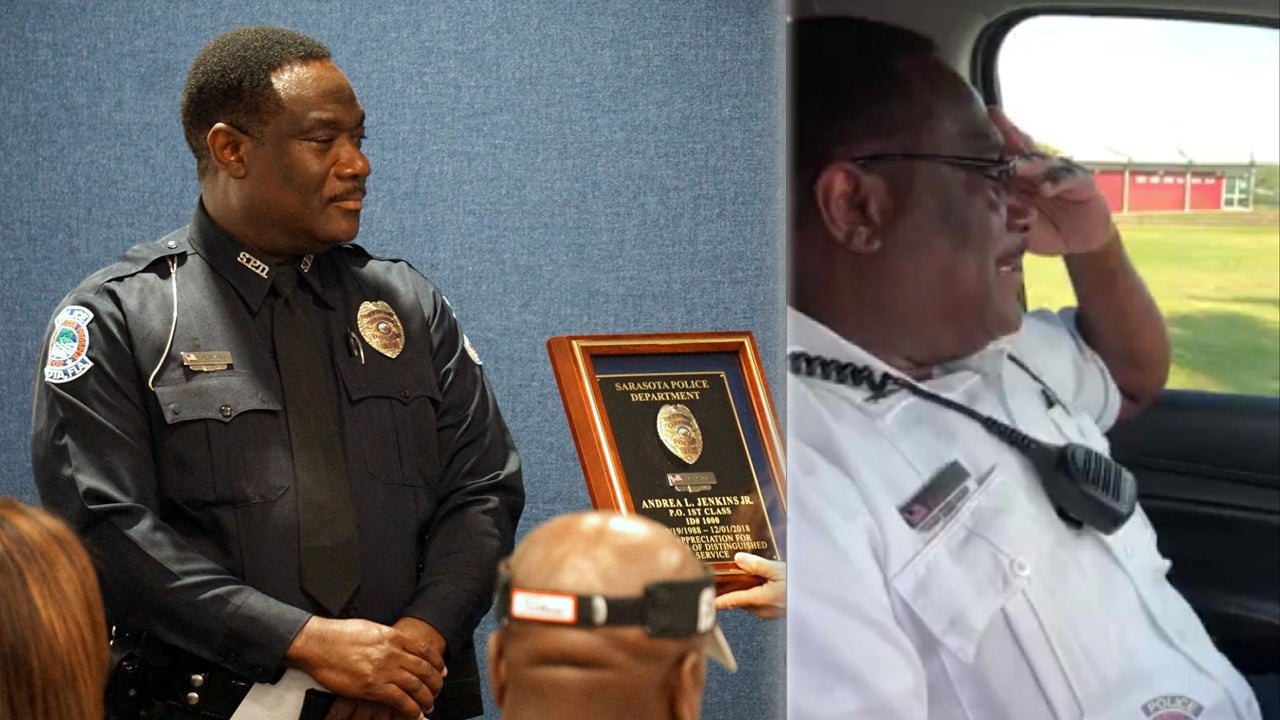 Retiring Cop Gets Emotional During Last Radio Call