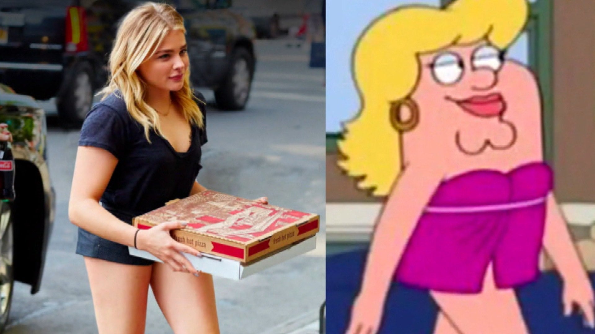 Chloe Grace Moretz Describes Headf*** Of Family Guy Legs Meme