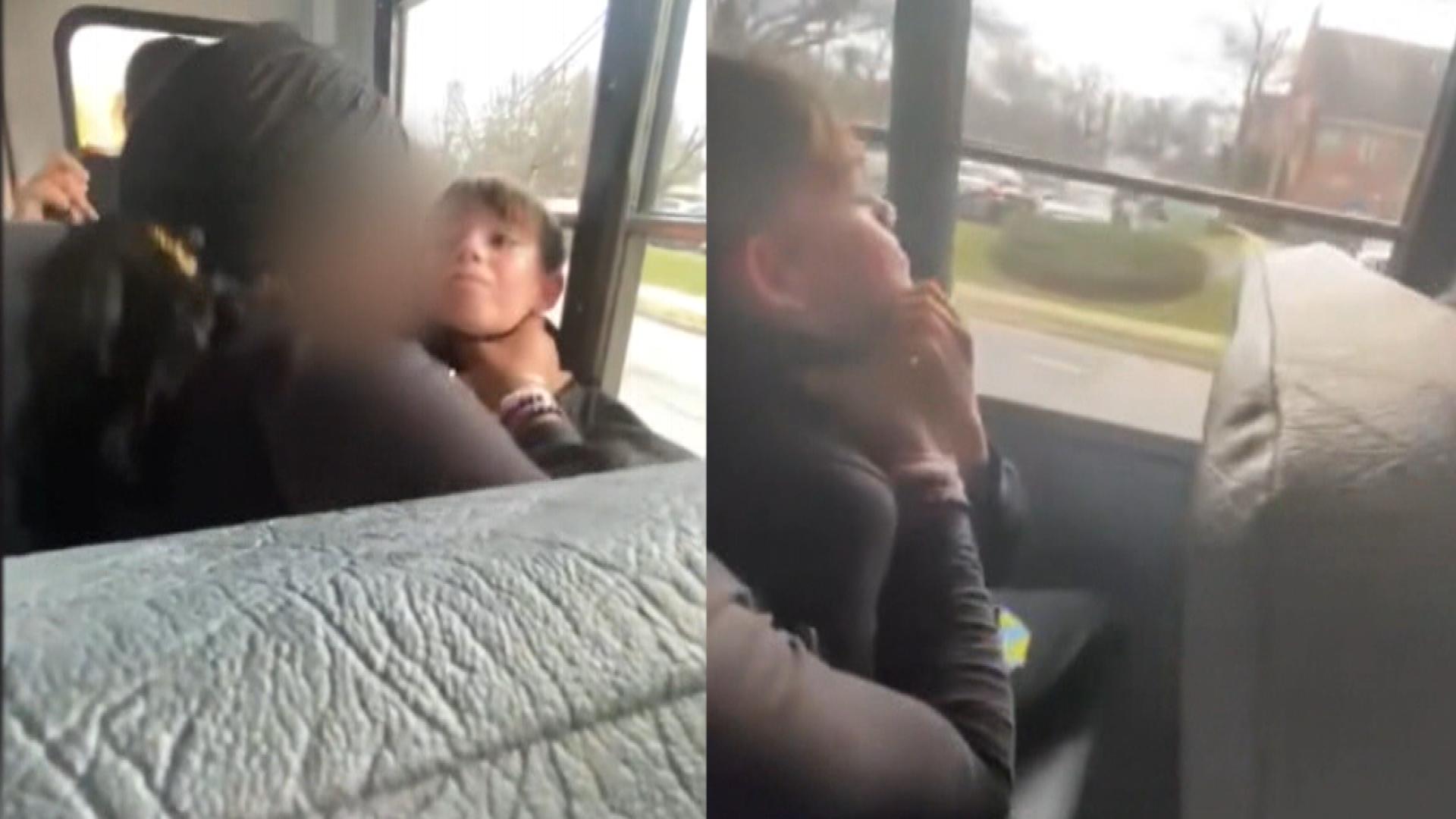 Schoolbusxxx - 12-Year-Old Boy Choked by Older Student on School Bus | Inside Edition