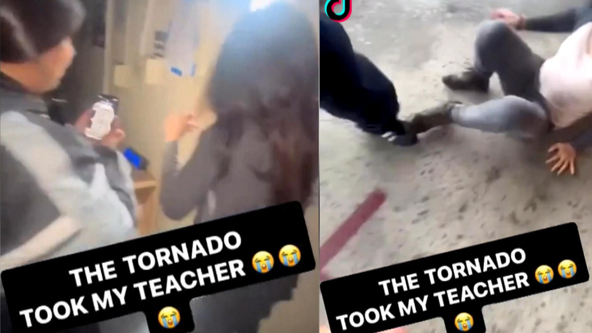 Teacher Sucks Student - Teacher Sucked Out of Classroom by Tornado | Inside Edition