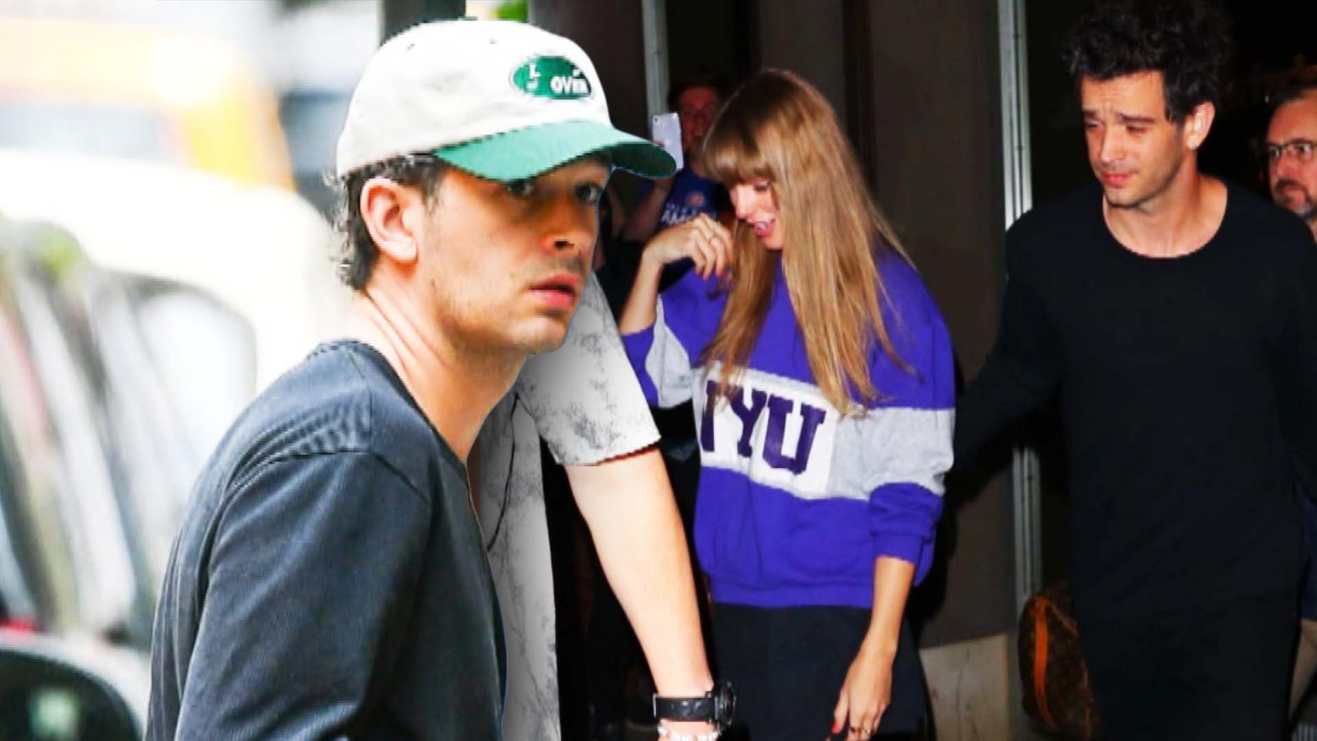 Taylor Swift and Matty Healy Leave Studio Together in NYC