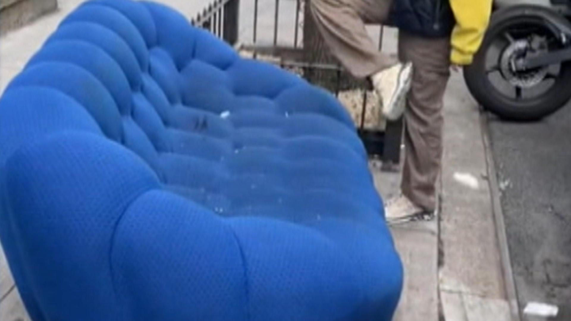 Is This Filthy Couch Taken From NYC Trash Worth 8,000? Inside Edition