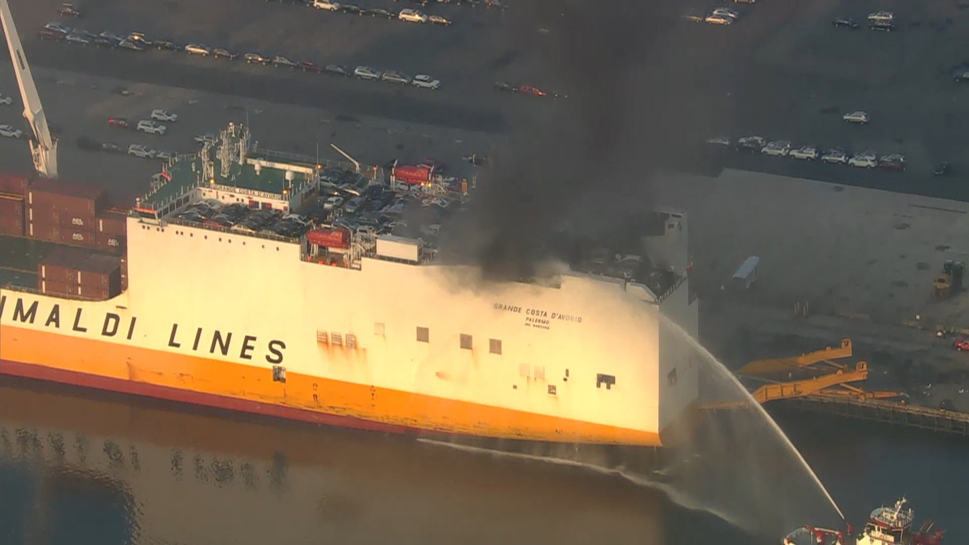 Port Newark channel reopens for business after deadly cargo ship fire 