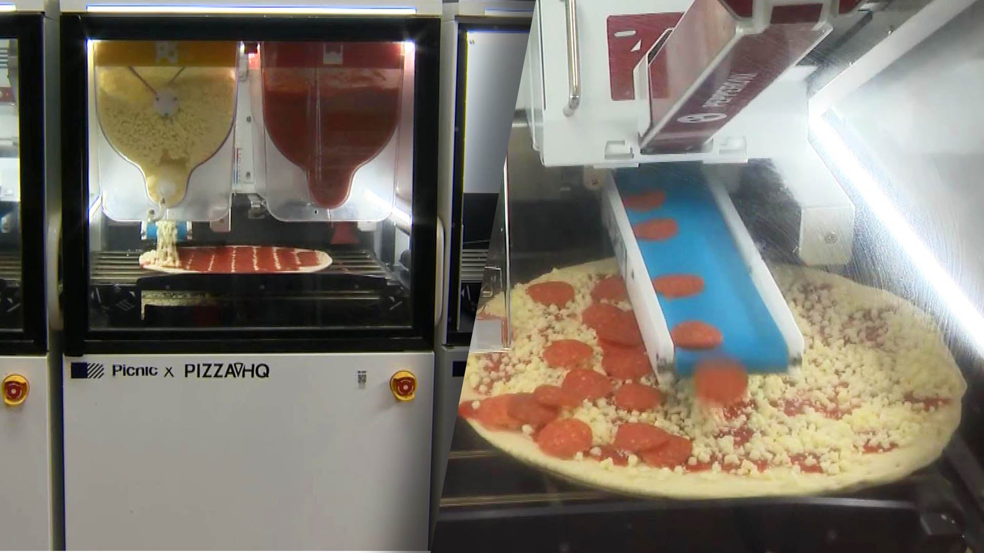 little caesars pizza robot