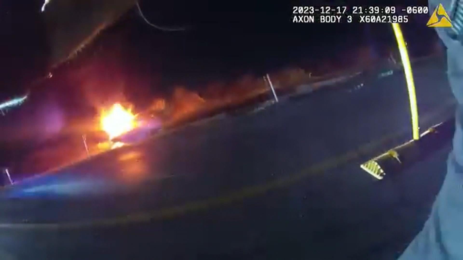 Deputy Saves Injured Woman From Burning Car in Oklahoma Don t Leave Me