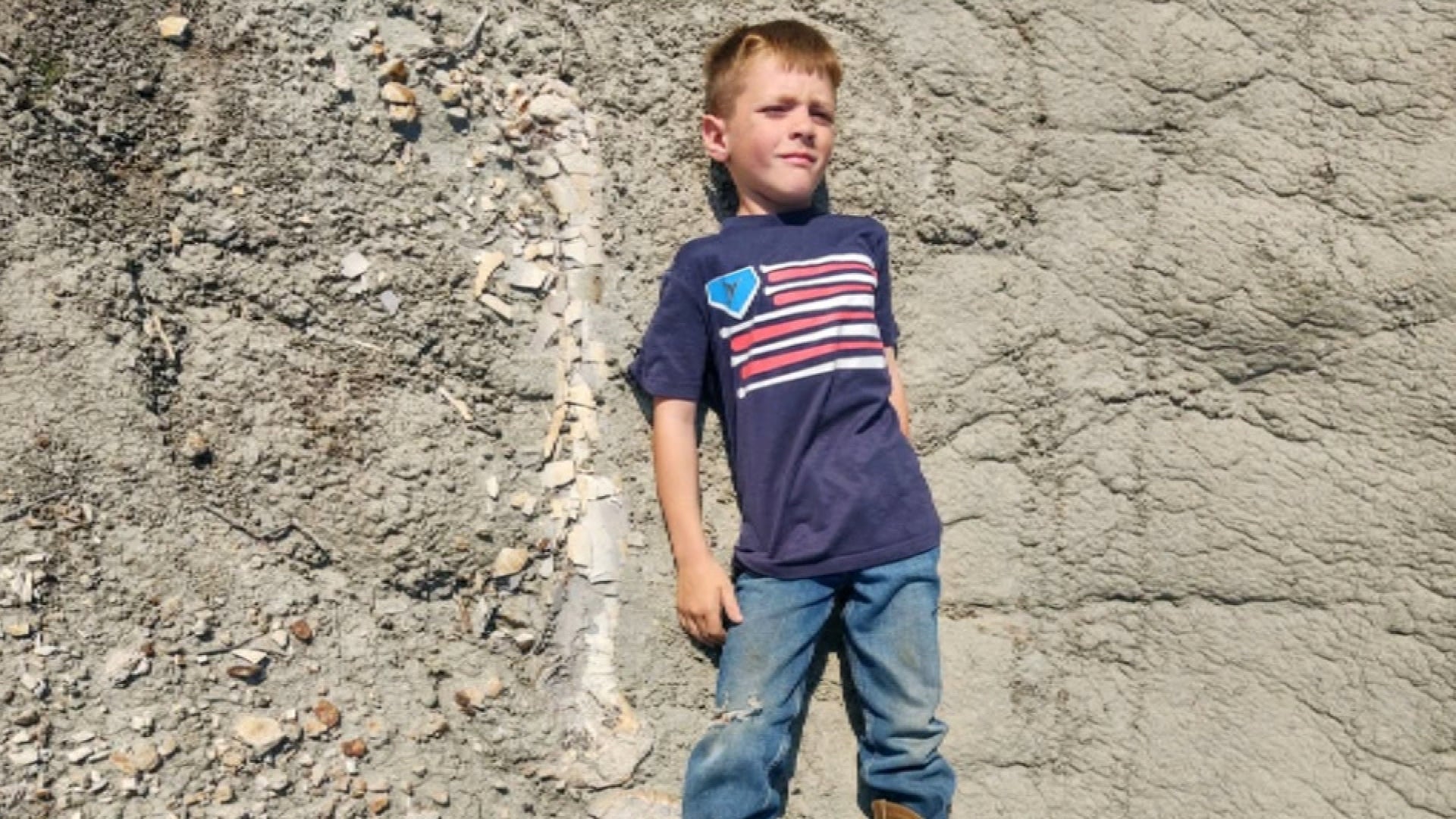 North Dakota Boy That Found T. Rex Fossil 