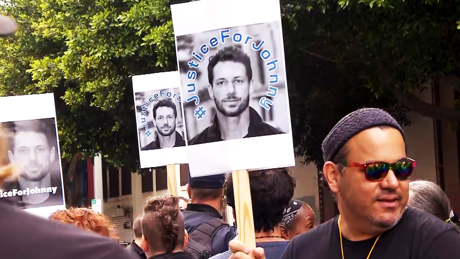 March for slain actor Johnny Wactor