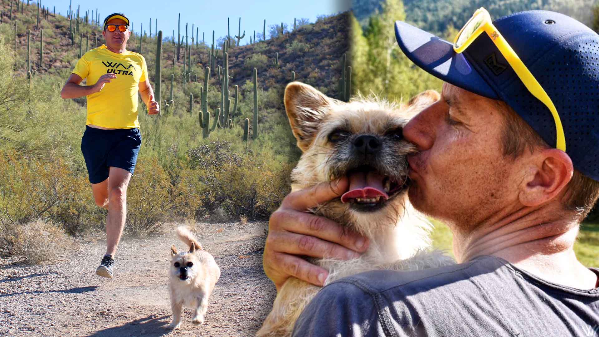 Ultramarathon Runner Who Rescued Dog Who Trailed Him During Desert Race Says Pup Has Changed His Life