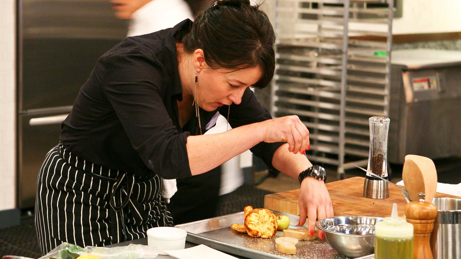 Chef Naomi Pomeroy from television's Top Chef died in a tubing accident at the age of 49.