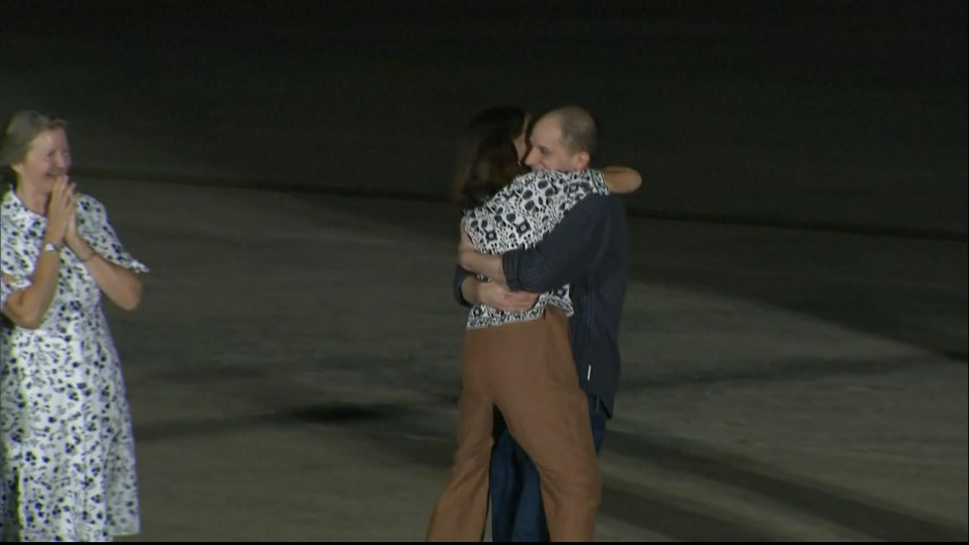 Americans Freed in Prisoner Swap Reunite With Their Families