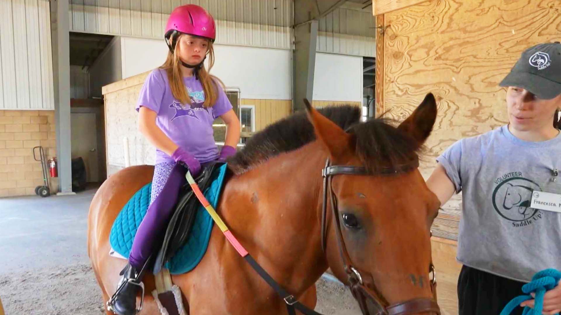 Saddle Up, in Franklin, Tennessee, is on a mission to provide therapeutic, educational and recreational experiences with horses for people with disabilities. 