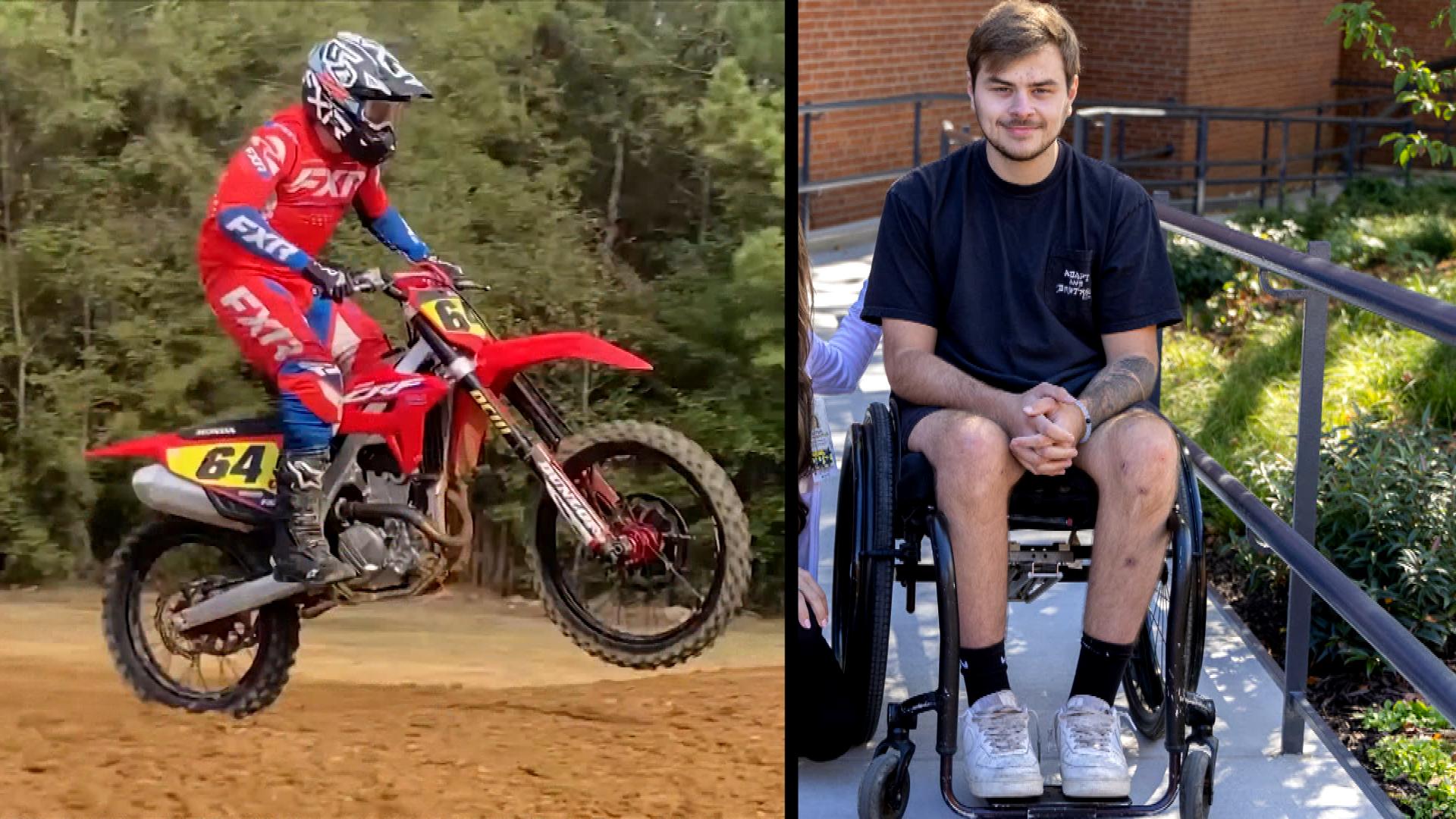 How Teen Survived Motocross Racing Accident That Paralyzed Him