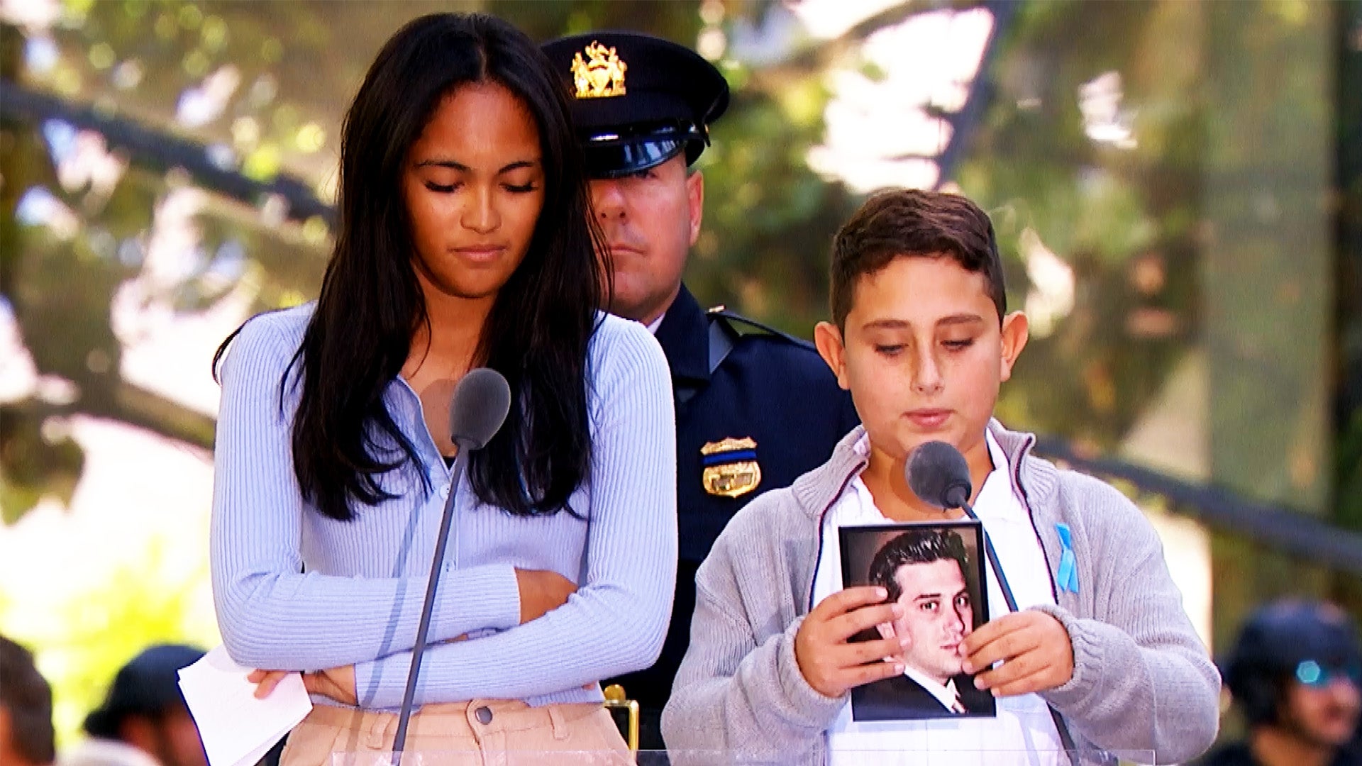 Kids honor loved ones during 9/11 ceremony