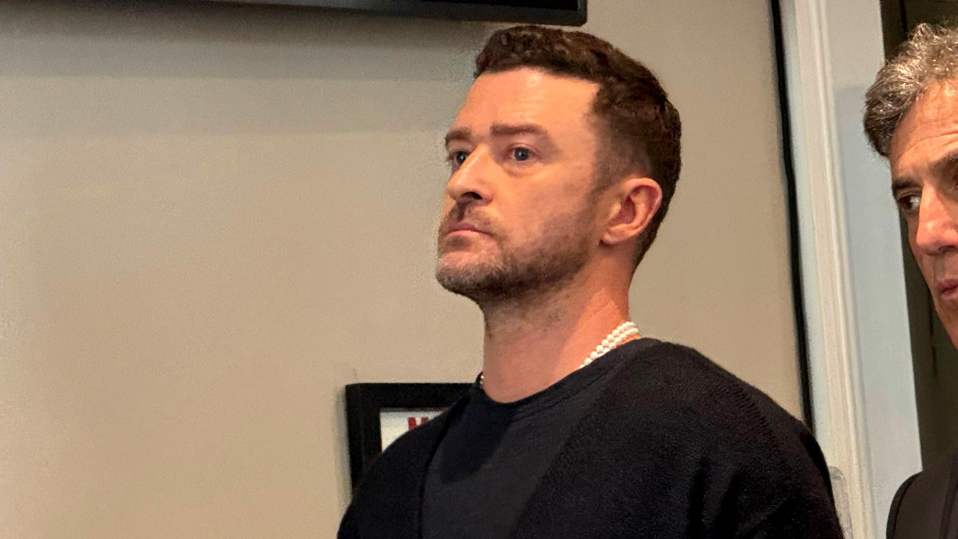 Justin Timberlake in court.