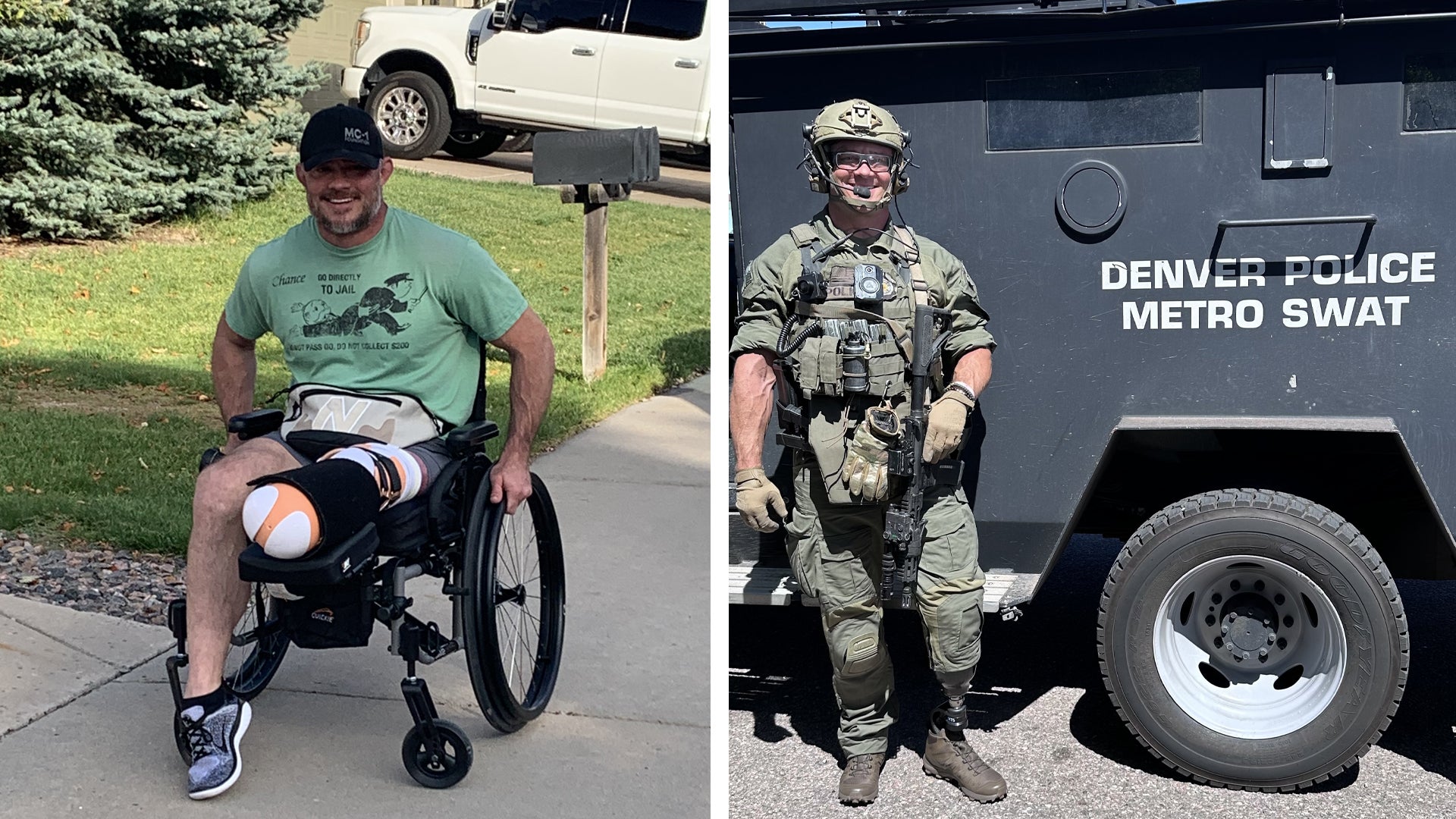 Denver SWAT Team Sgt. Justin Dodge Stages Comeback Less Than a Year After Losing Leg During Nuggets Parade