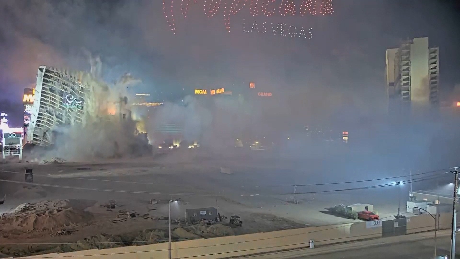 Watch Implosion of Las Vegas Casino