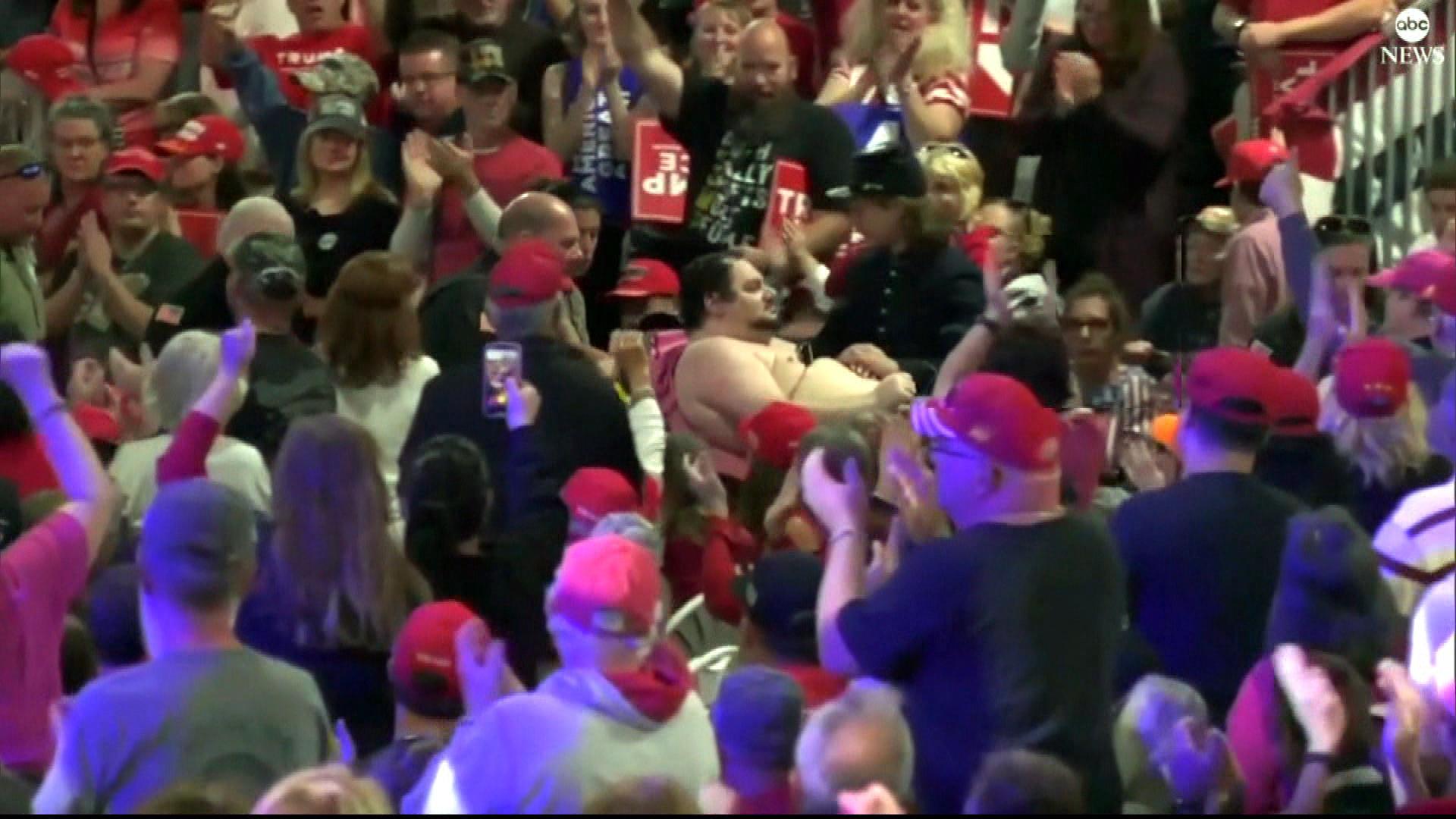 Audience Members Pass Out at Donald Trump's Pennsylvania Town Hall