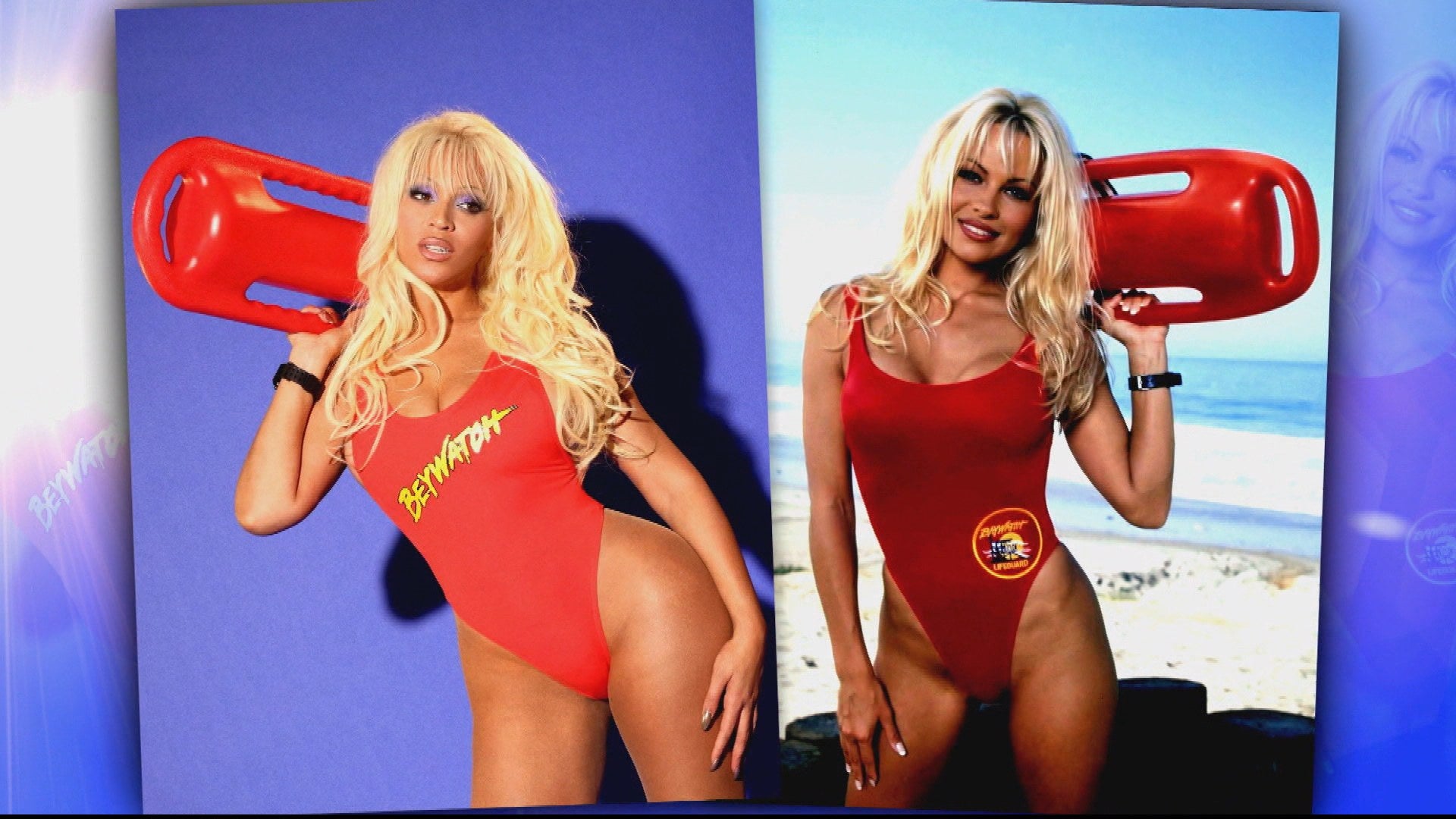 Beyonce Channels Pamela Anderson in 'Bodyguard' Video