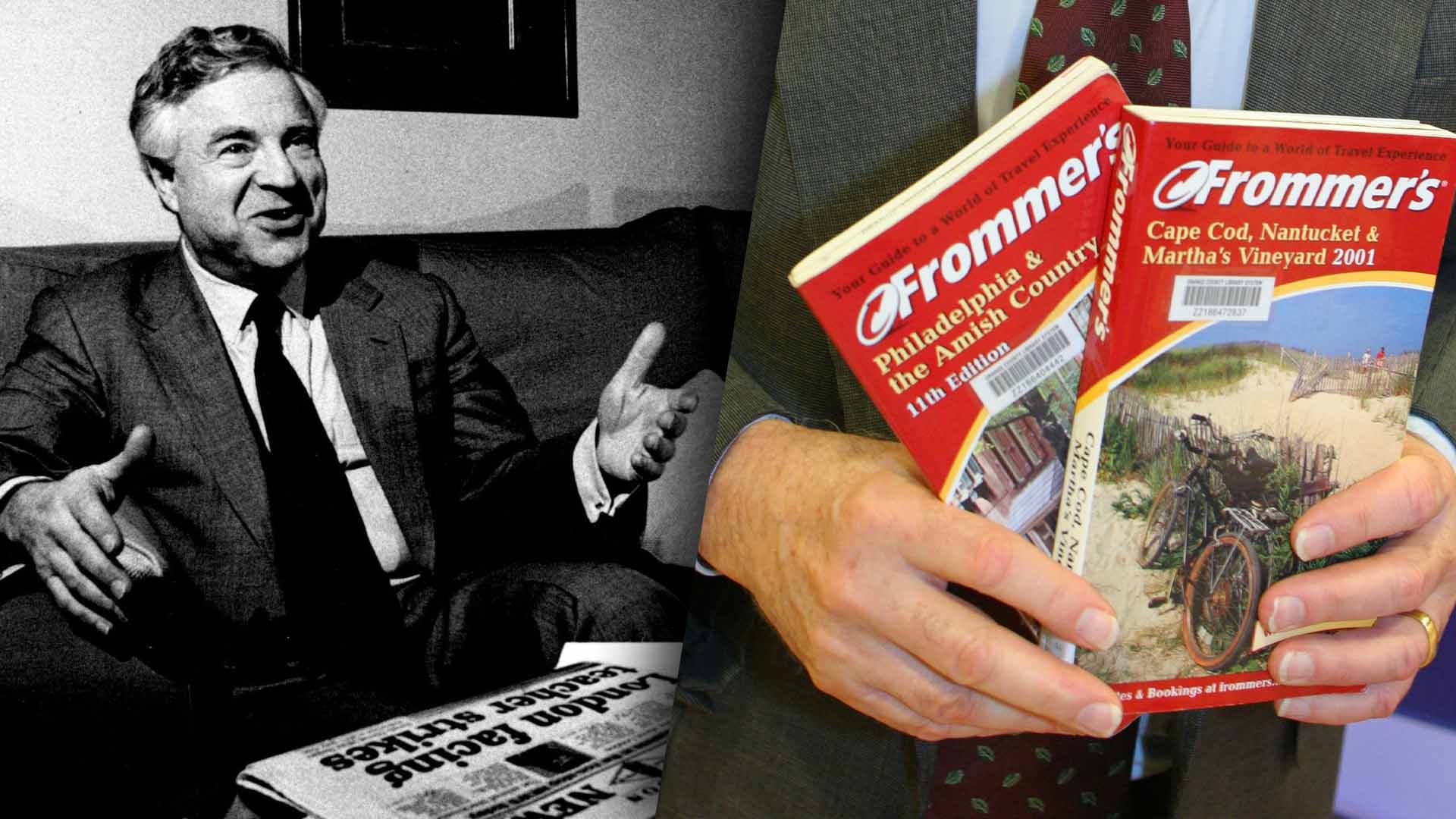 Arthur Frommer, a pioneer in the world of travel guides, has died. 