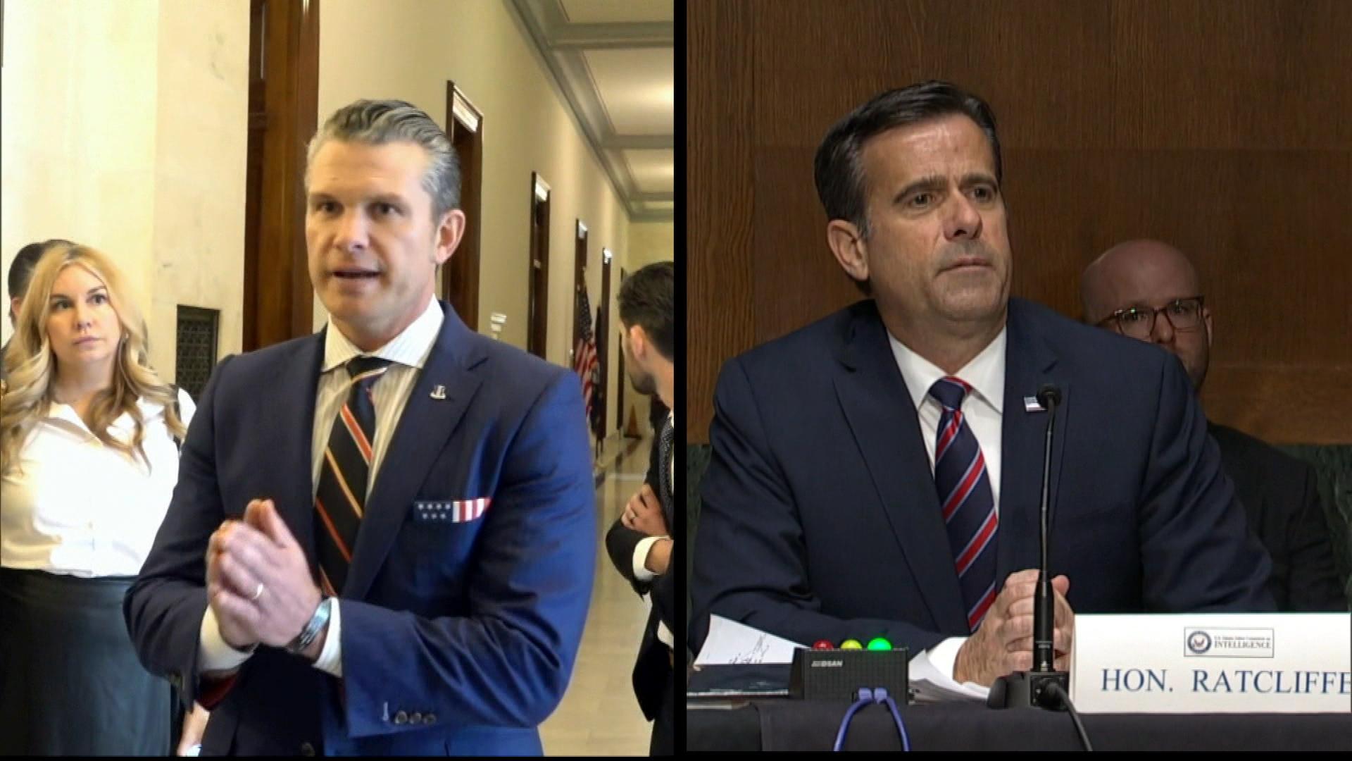 Pete Hegseth /  John Ratcliffe