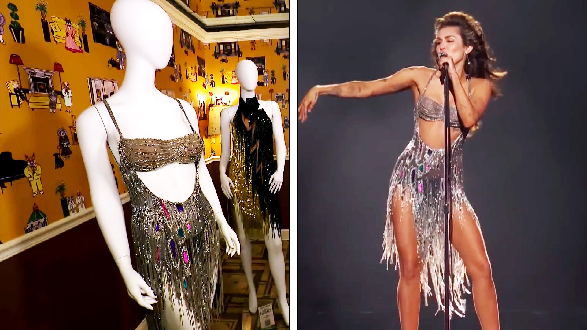 Bob Mackie Dress/ Miley Cyrus