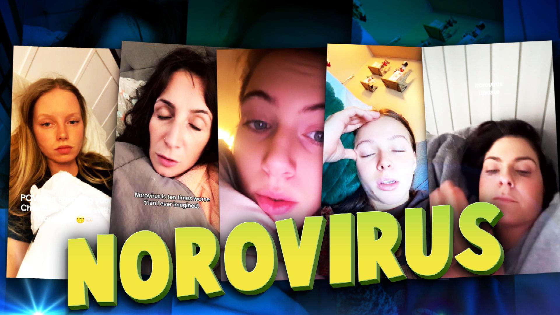 People sick with Norovirus