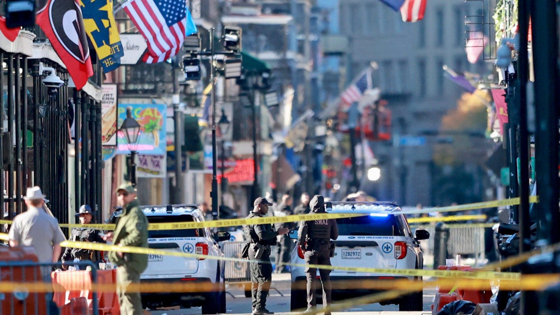 At least 15 people are dead after a Texas man in a rented Ford truck plowed into a crowd of revelers on New Orleans' Bourbon Street. 