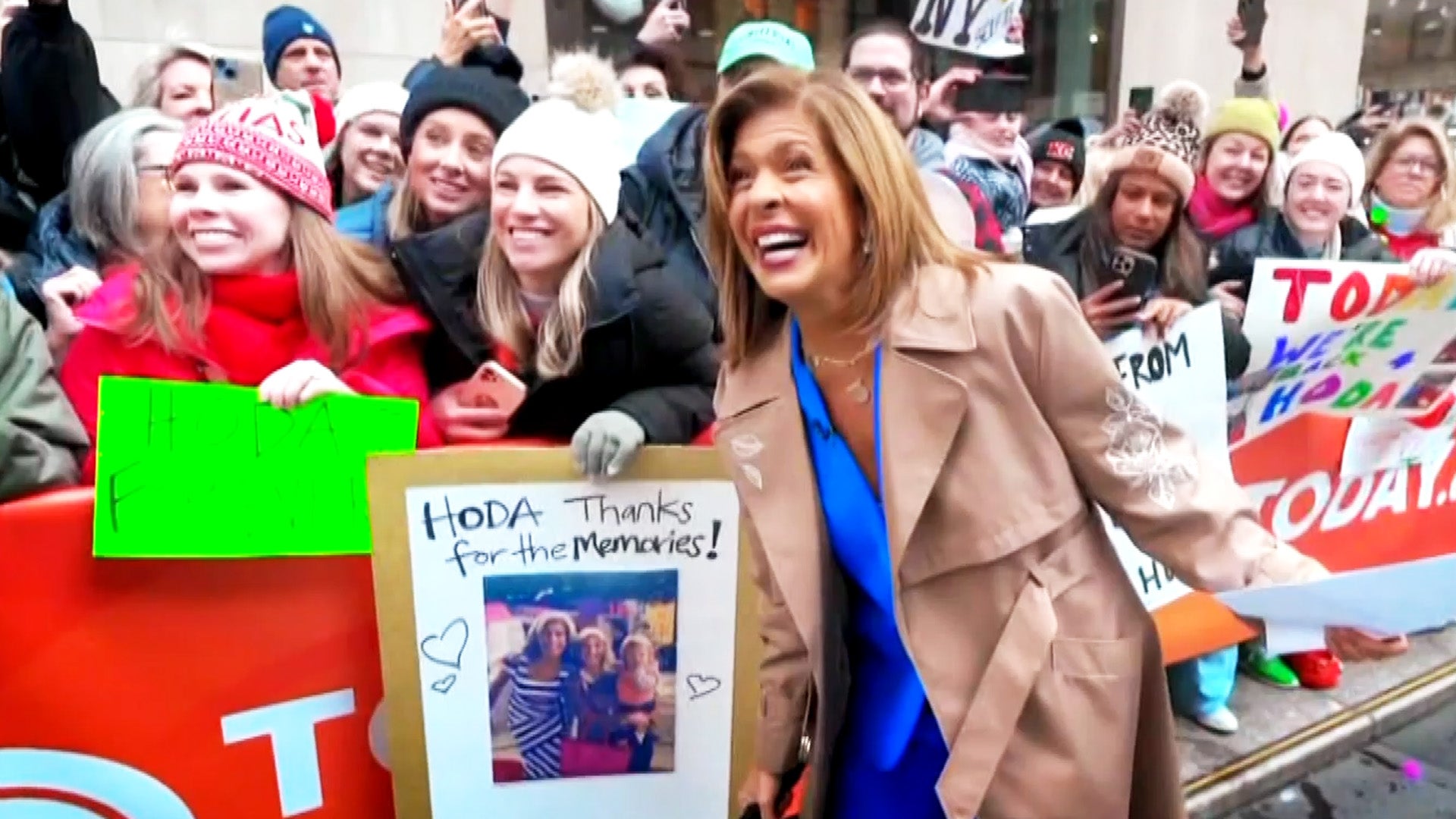 Legendary TV anchor Hoda Kotb bid farewell to the "TODAY" show after 17 years.