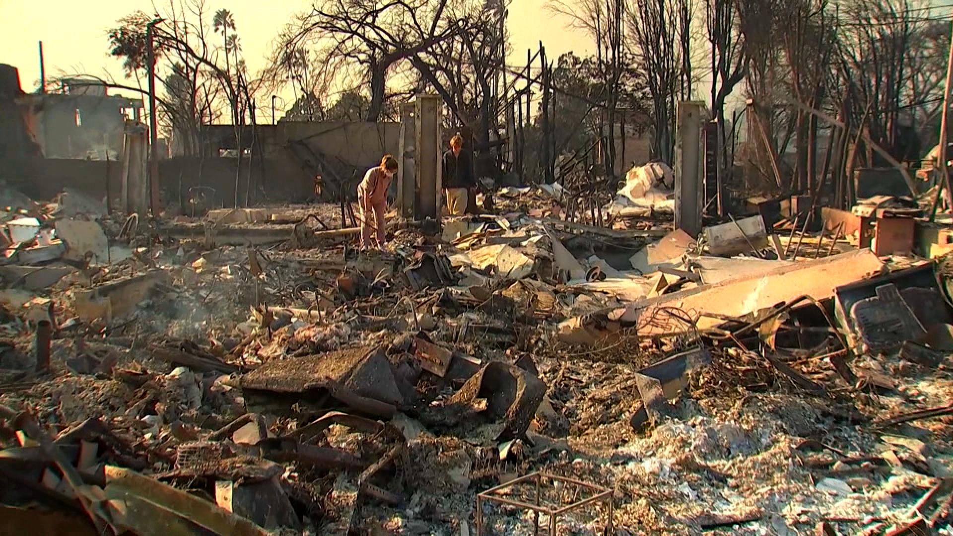 Residents Return to Their Homes Impacted by LA Wildfires