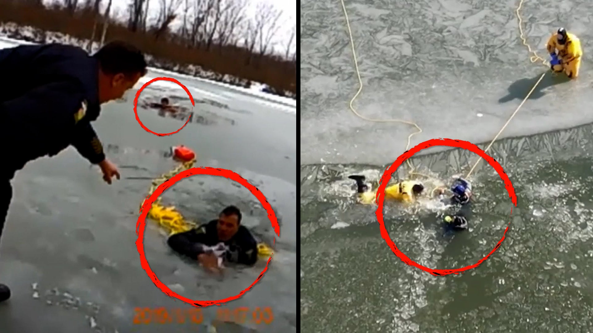 People Who Fell Through Ice and Survived