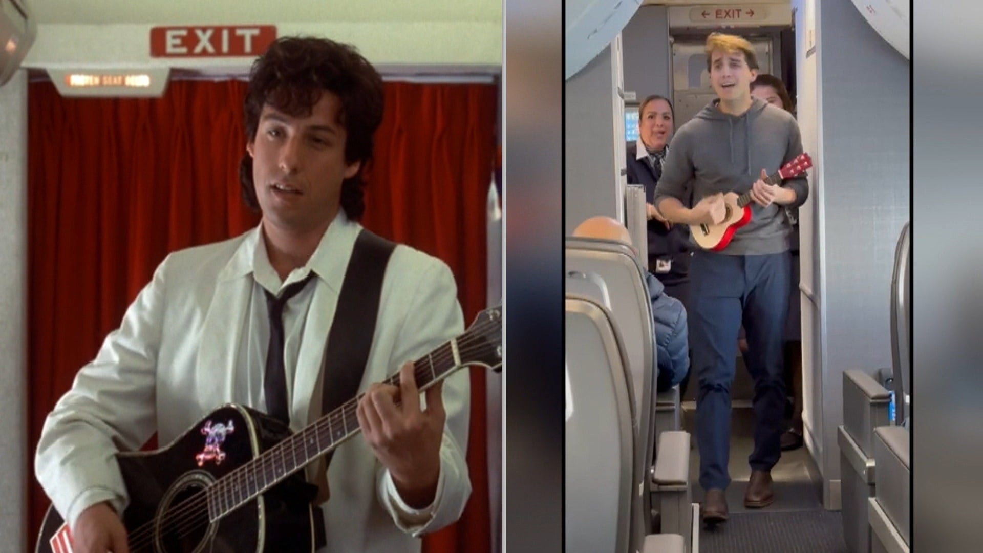 Man Recreates 'The Wedding Singer' Scene 