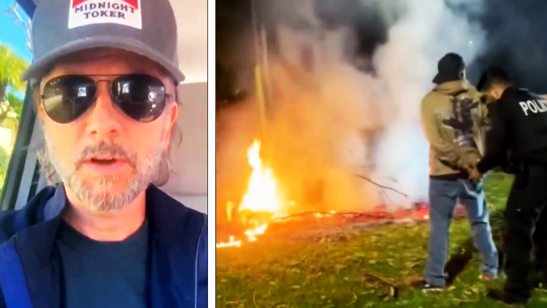 Comedian David Spade Offers $5K to Anyone Who Catches Suspected LA Arsonists