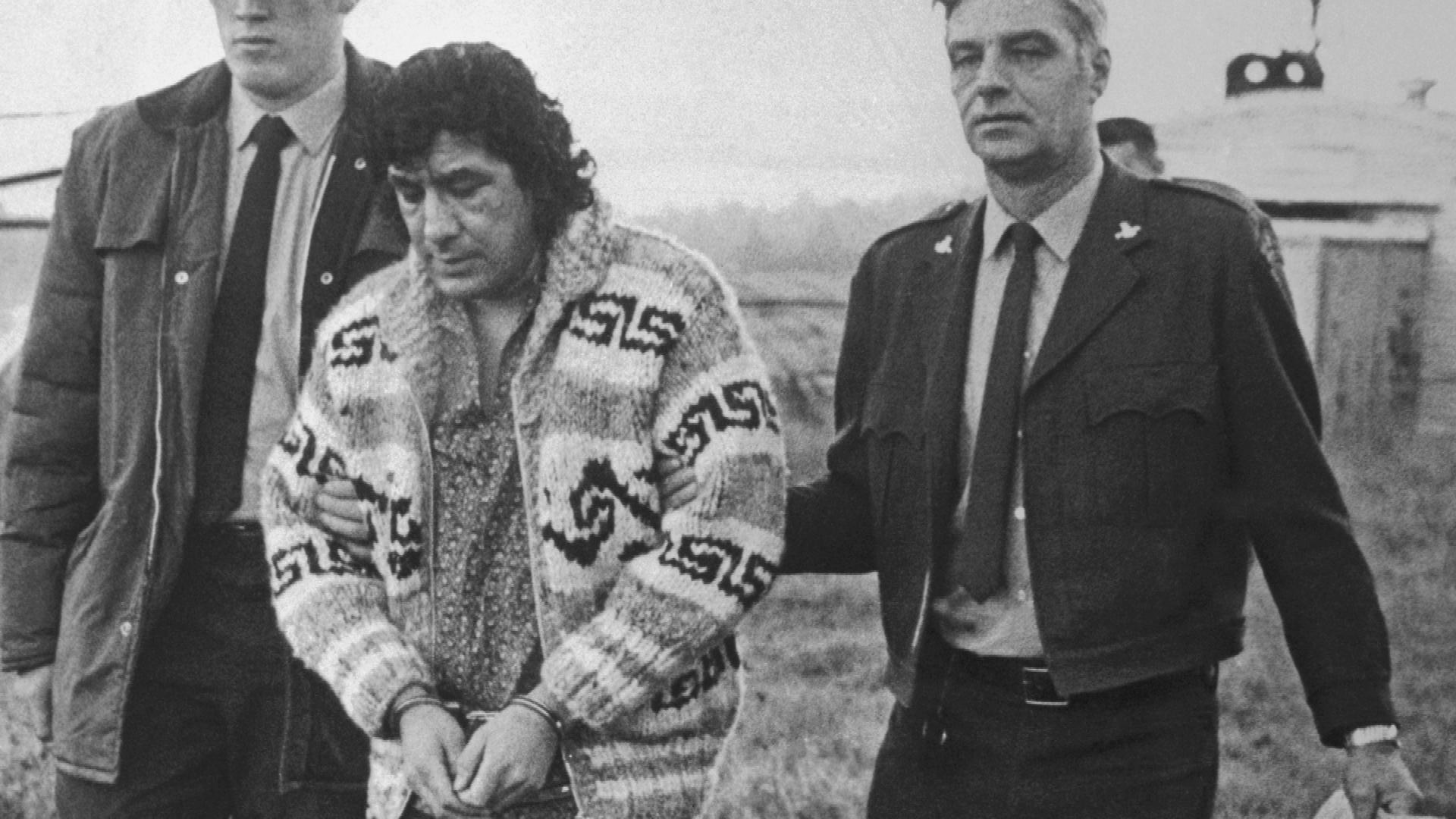 Native American Activist Leonard Peltier Arrested. 