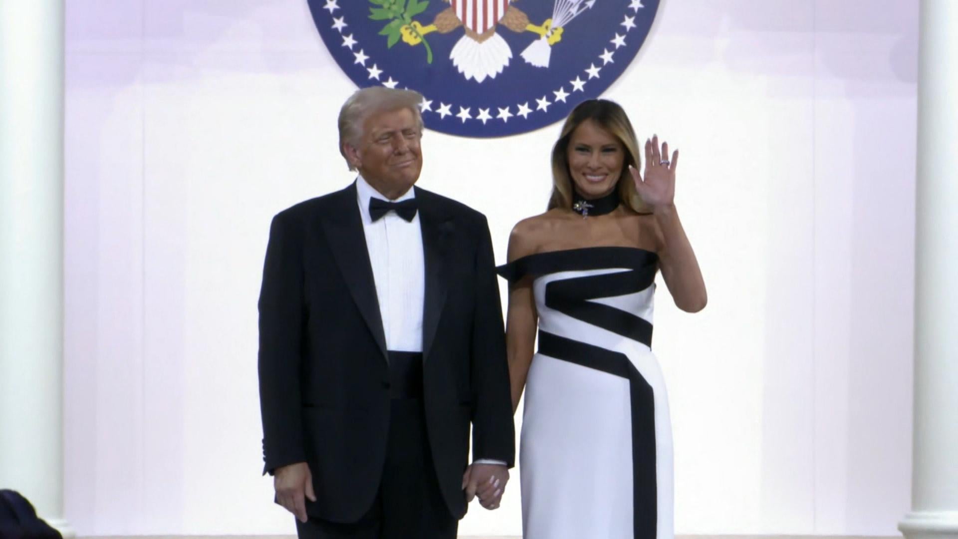 Melania and Donald Trump