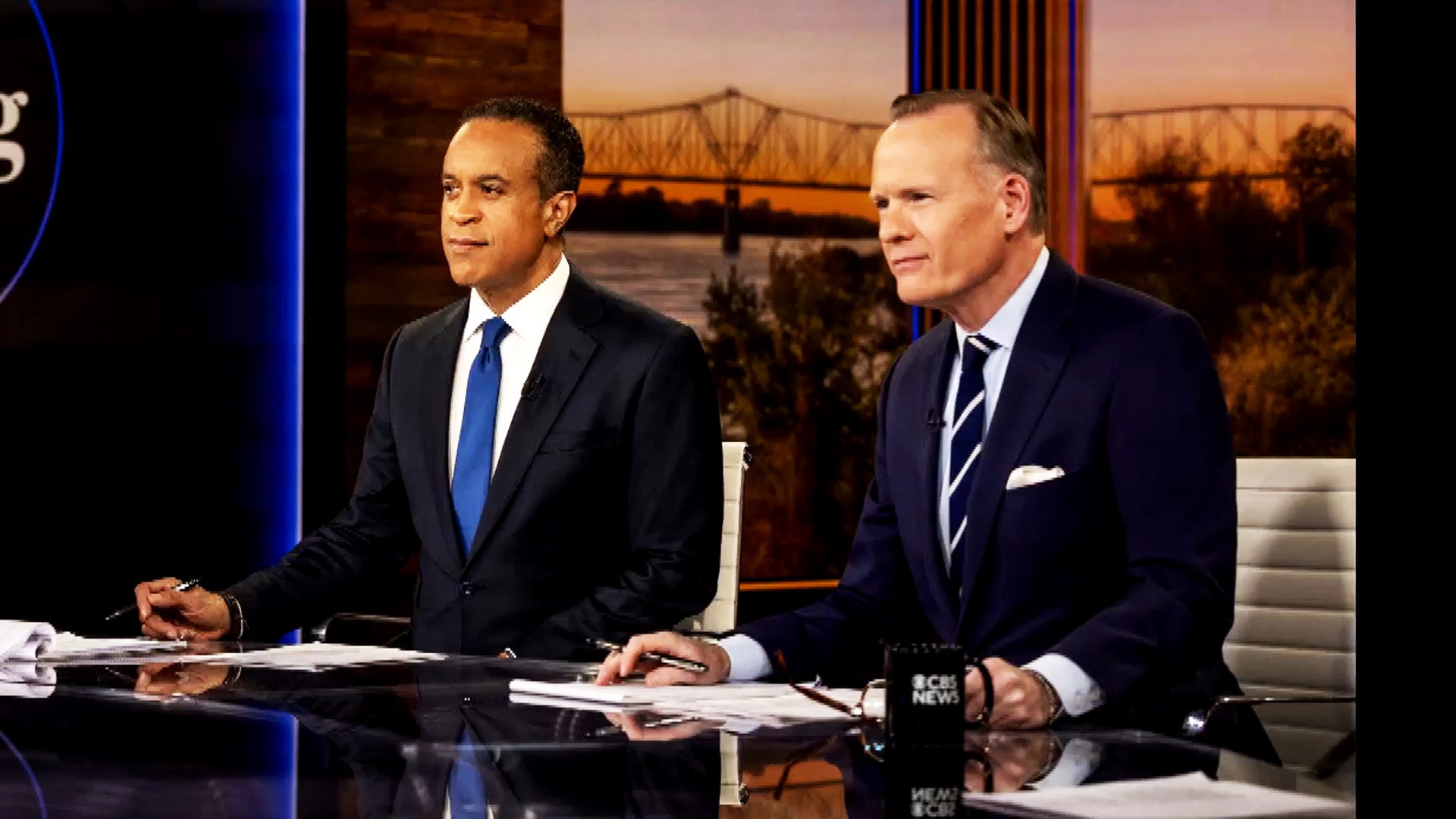 John Dickerson and Maurice DuBois Anchor ‘CBS Evening News’