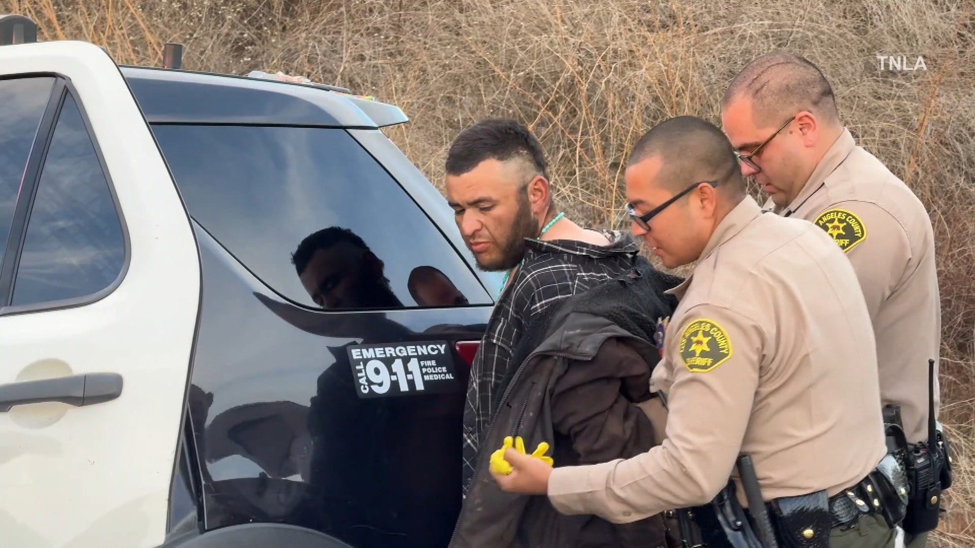 California Residents Chase Down Man Suspected of Setting Hillside on Fire