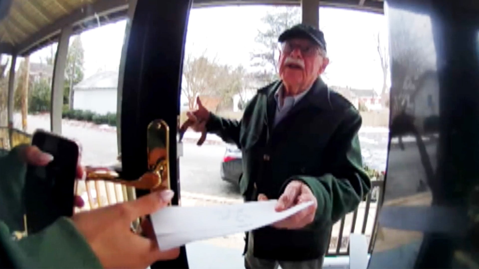 87-Year-Old Man Hands Out Handwritten Party Invitations