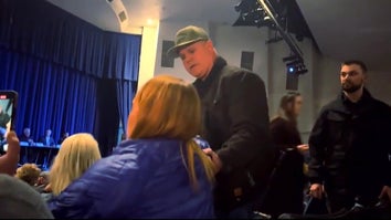 Ex-Sheriff Who Pulled on Woman's Arm at Town Hall Gets Backlash