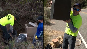 Stolen Safes and ATMs Dumped by California Freeway