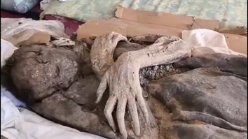 Mummified body