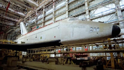 A Man’s Risky Journey to Explore Soviet-Era Space Shuttle Site