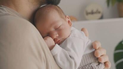 baby being held