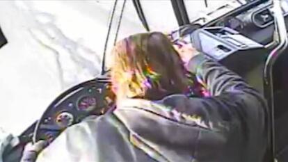 Bus Driver Passes Out 