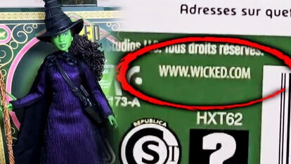 'Wicked' doll and mistaken adult site.