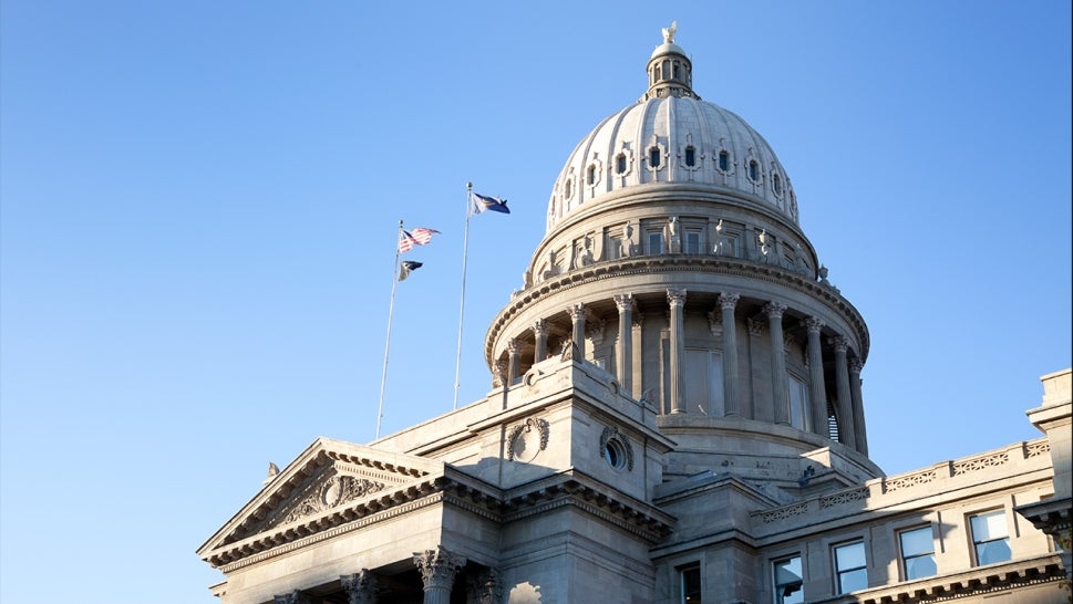 outside of Idaho state house