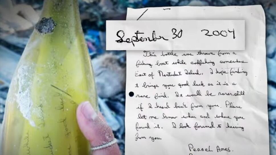 letter found in bottle