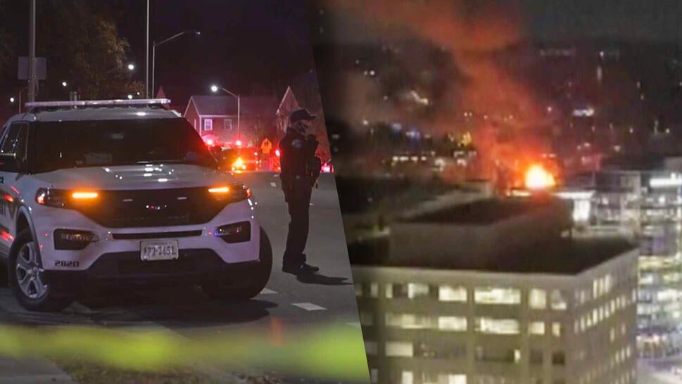 police vehicle / fire