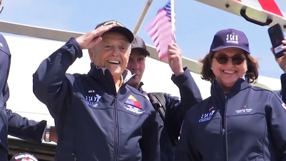 American World War II Veterans in France for D-Day Anniversary 