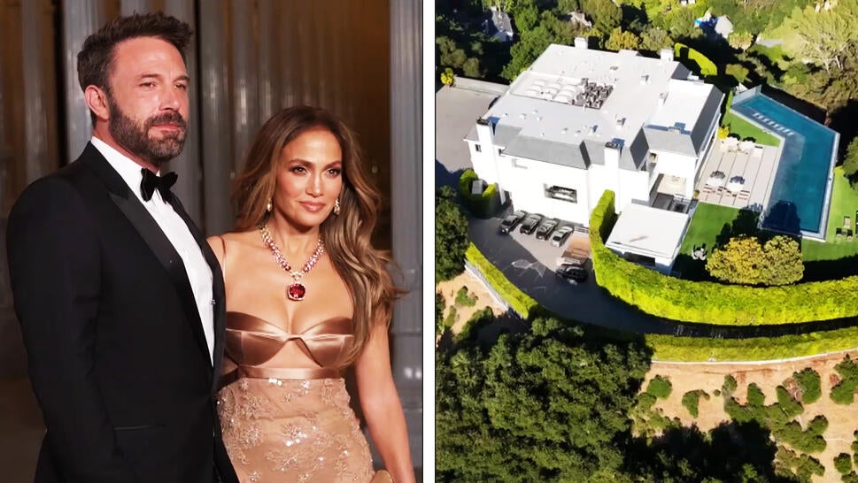Ben Affleck and Jennifer Lopez/ Mansion for sale