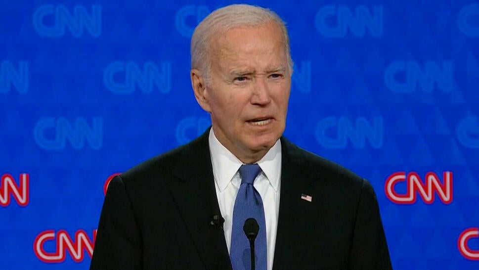 Joe Biden at the Presidential Debate